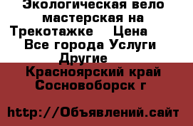 Экологическая вело мастерская на Трекотажке. › Цена ­ 10 - Все города Услуги » Другие   . Красноярский край,Сосновоборск г.